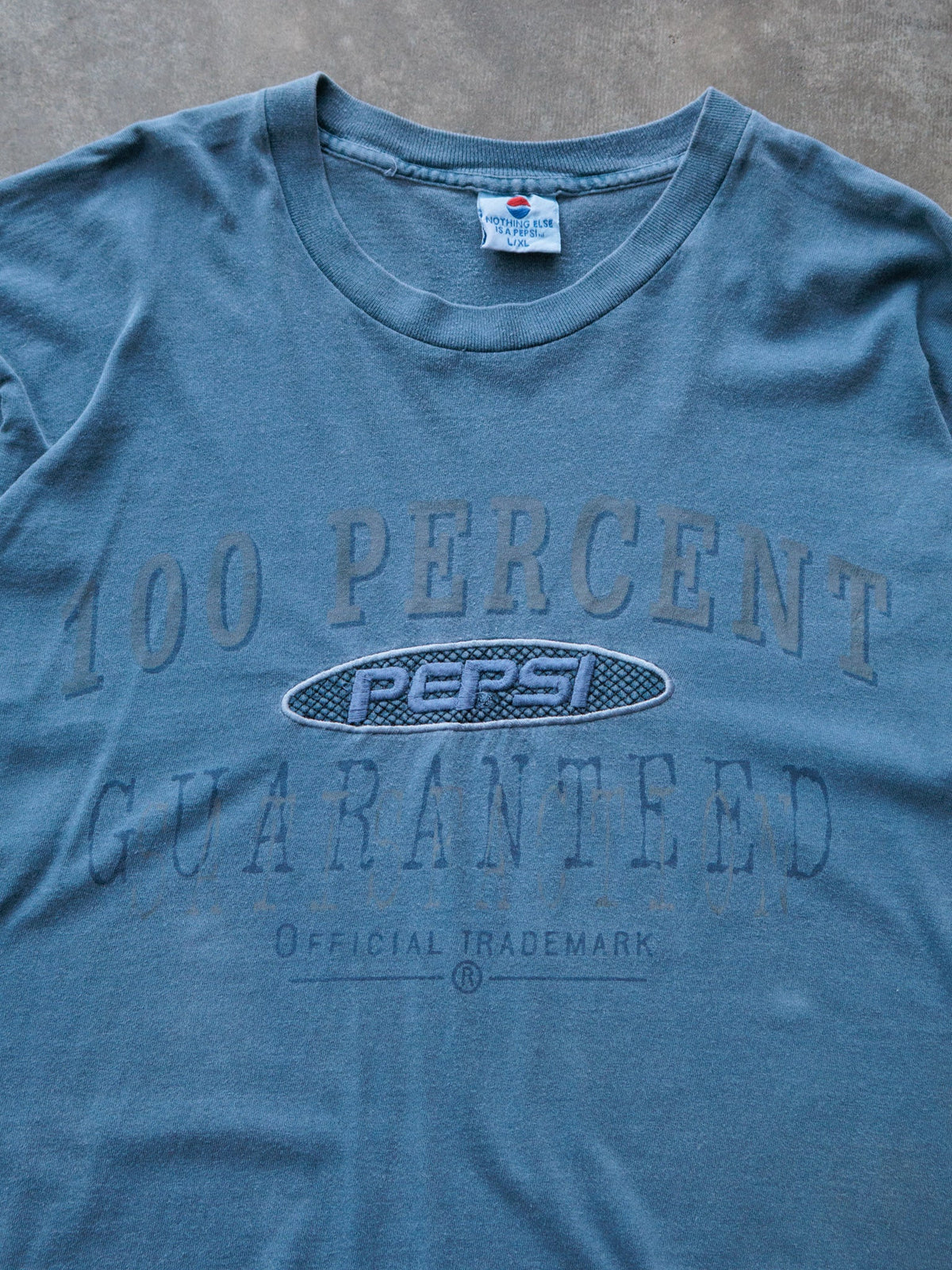 Vintage 90s Blue Pepsi Tee (XL)