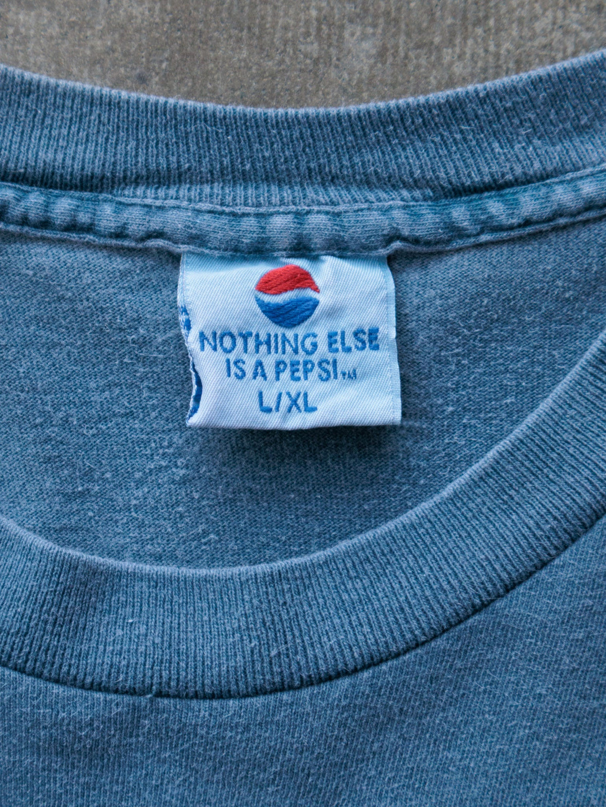 Vintage 90s Blue Pepsi Tee (XL)