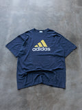 Vintage 00s Navy Adidas Logo Tee (XL)