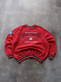 Vintage 90s Red Wisconsin Badgers Lee Sport Sweatshirt (L)