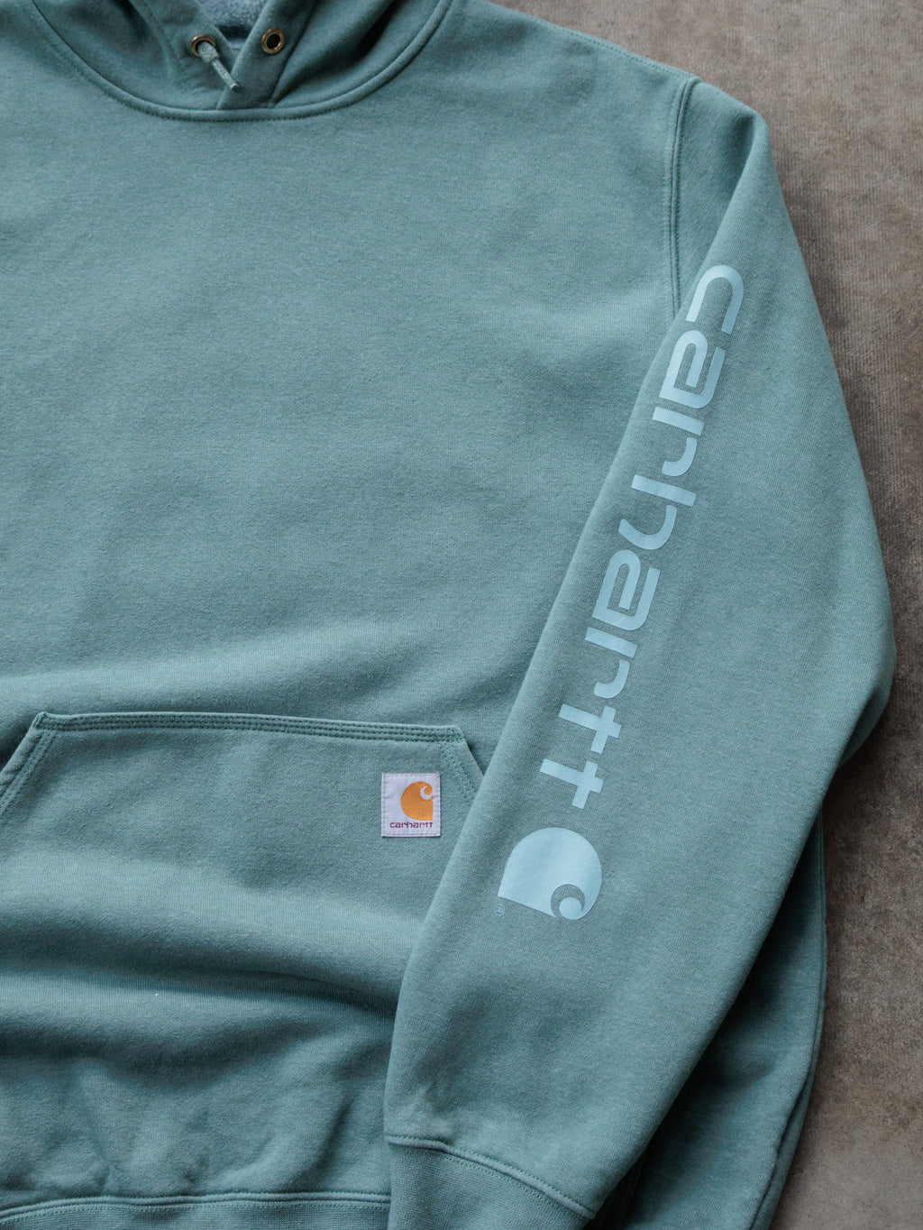 Green Carhartt Hoodie (L)