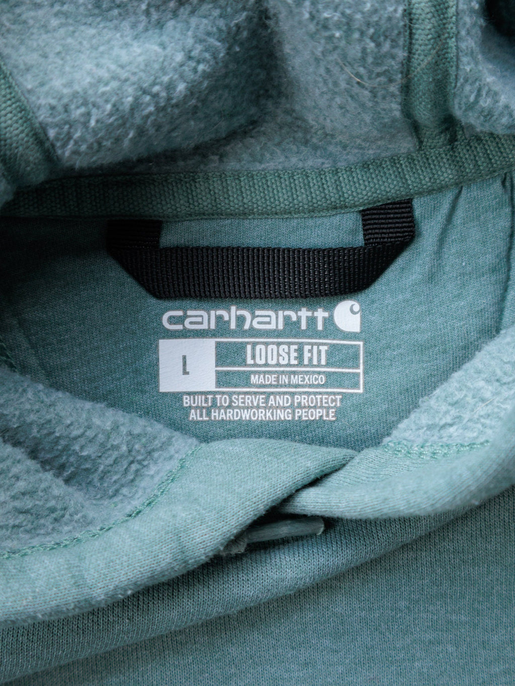 Green Carhartt Hoodie (L)