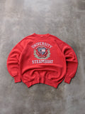 Vintage 1987 Red University Steamboat Skiing Sweatshirt (XL)