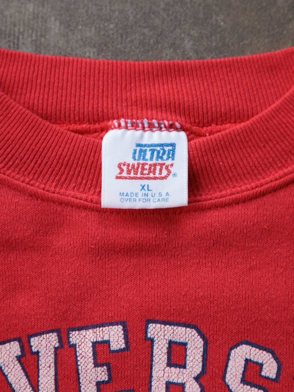 Vintage 1987 Red University Steamboat Skiing Sweatshirt (XL)