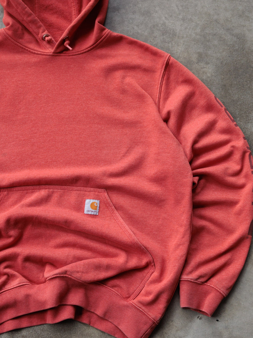Red Carhartt Hoodie (L)
