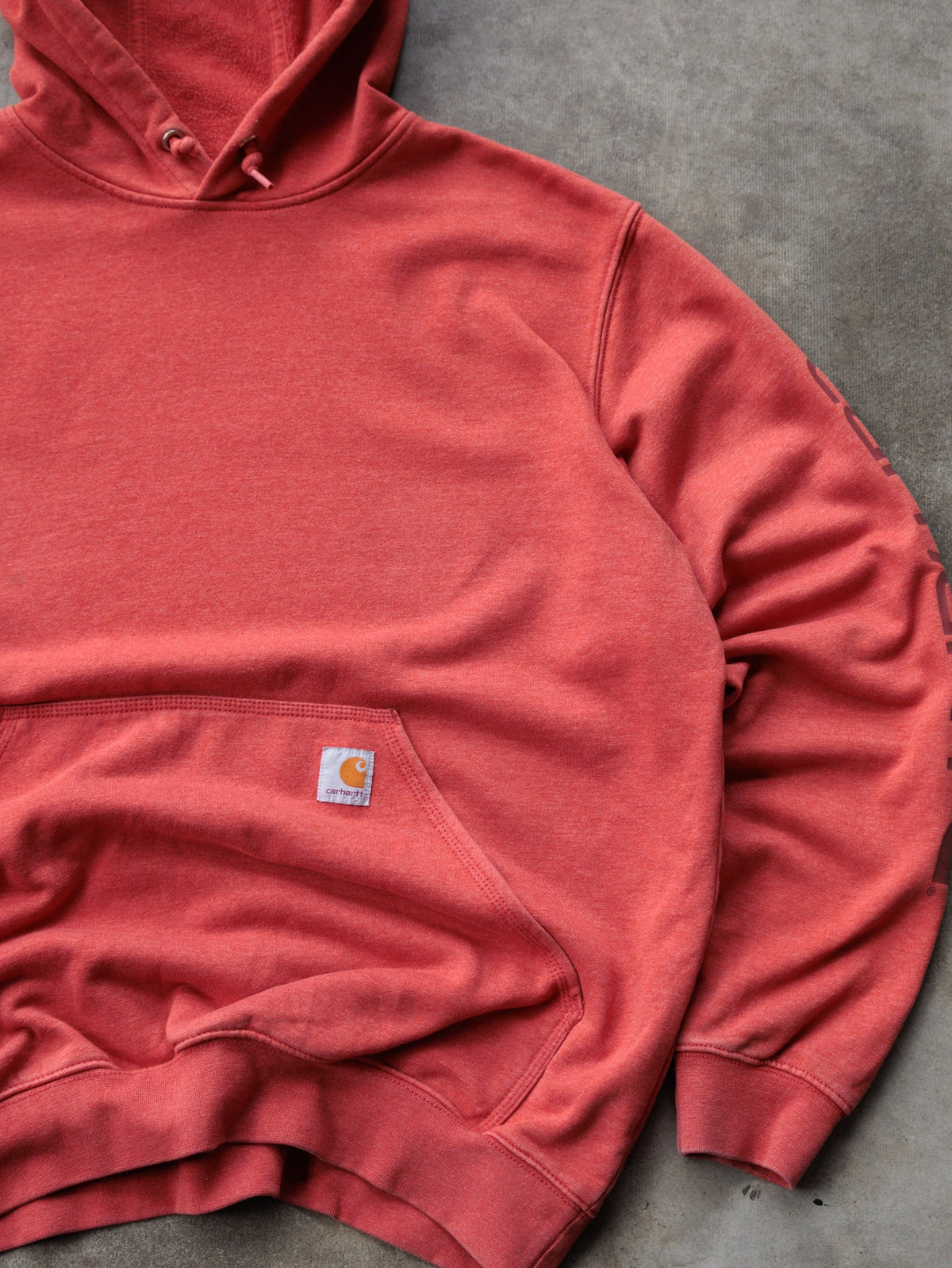 Red Carhartt Hoodie (L)