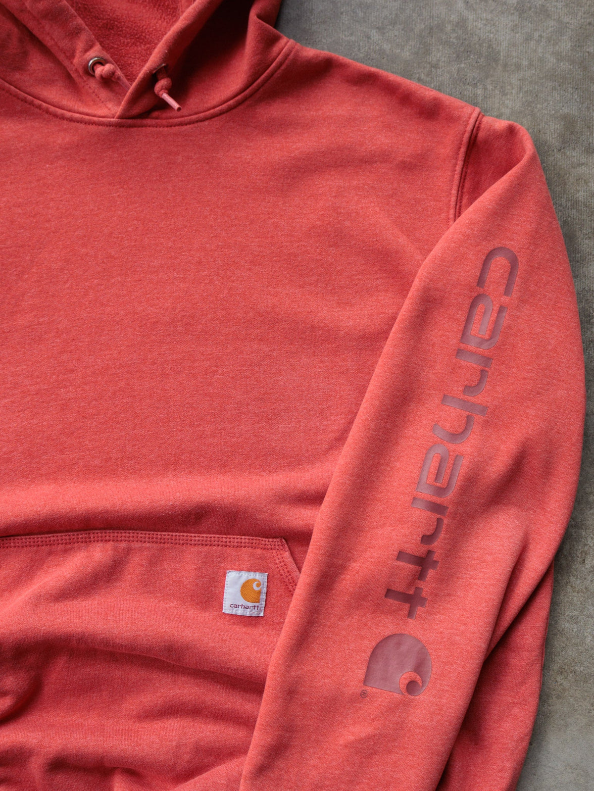 Red Carhartt Hoodie (L)