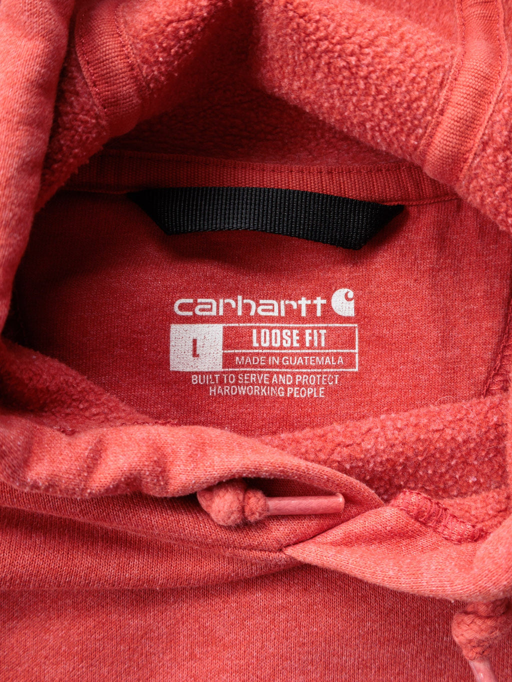 Red Carhartt Hoodie (L)