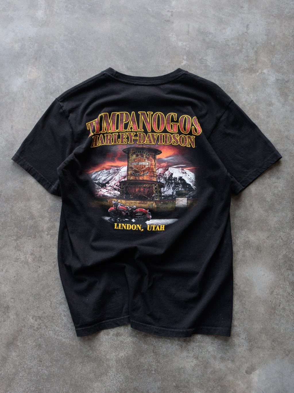 Black Harley-Davidson Lindon Utah Tee (M)