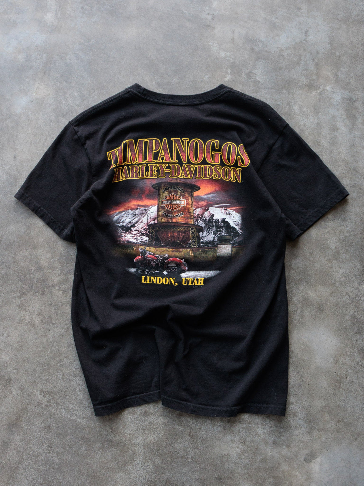 Black Harley-Davidson Lindon Utah Tee (M)