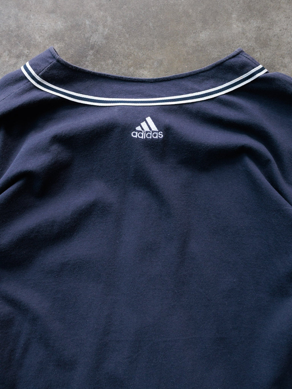 Vintage 00s Navy Adidas New York Yankees Jersey (L)