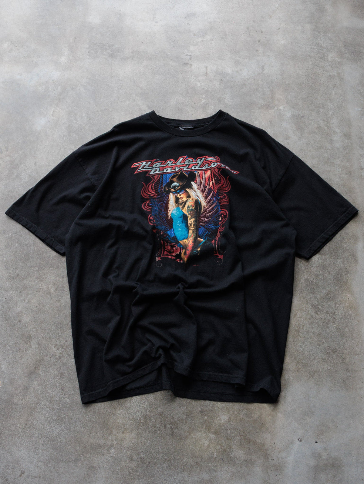 Vintage 2013 Black Harley-Davidson Johnstown PA Tee (2XL)