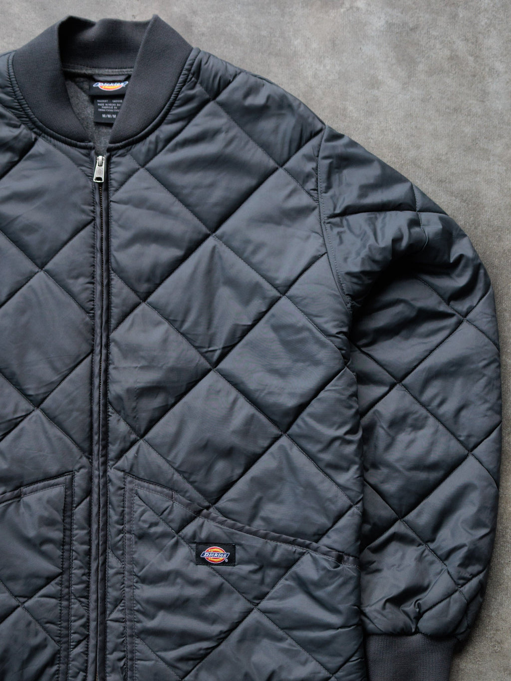 Vintage Grey Dickies Quilted Jacket (M)