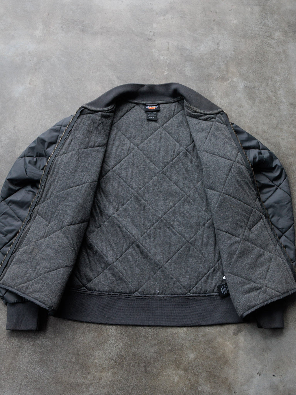 Vintage Grey Dickies Quilted Jacket (M)