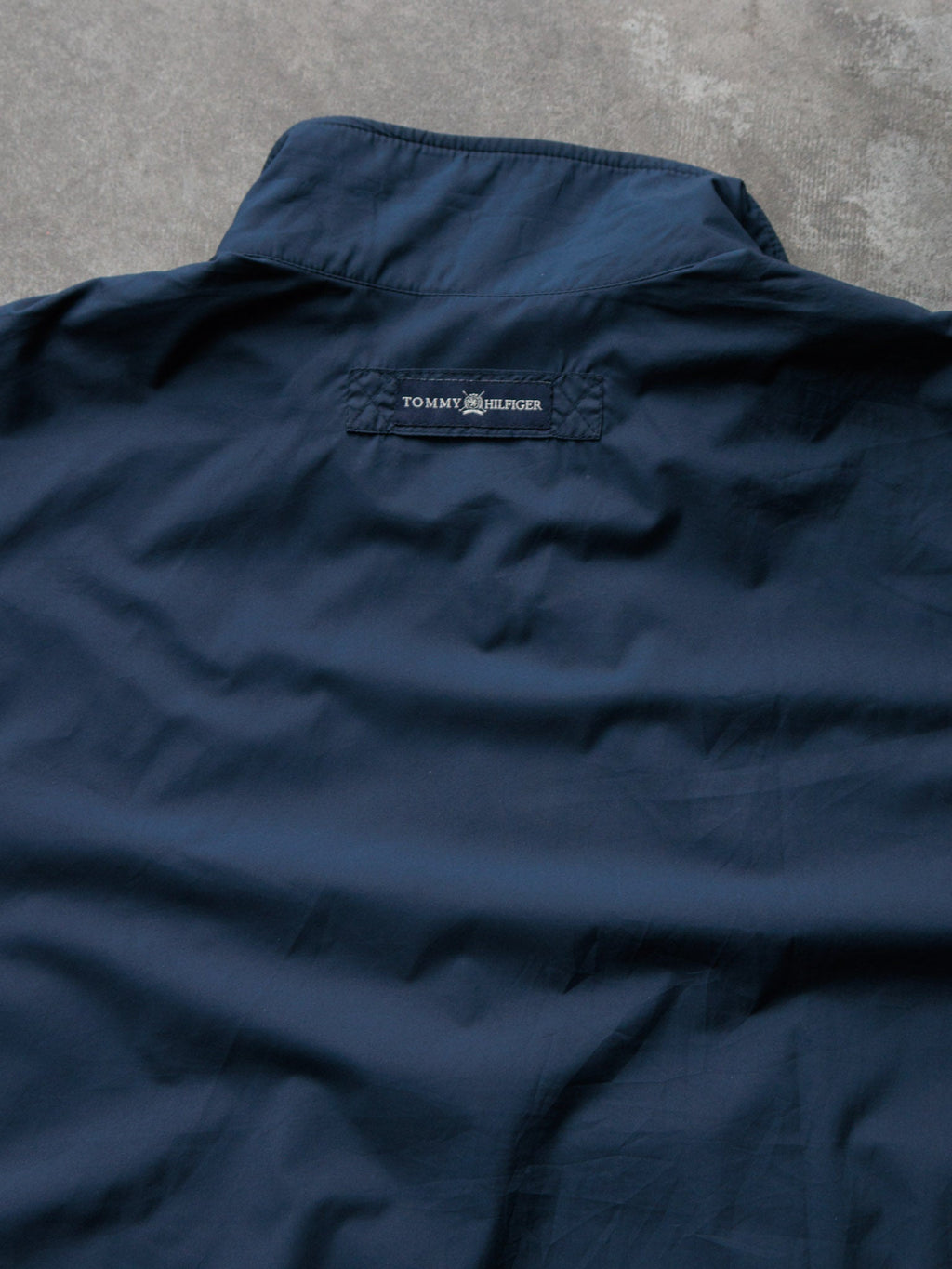 Vintage 90s Navy Tommy Hilfiger Golf Windbreaker (2XL)
