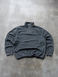 Vintage Grey Nautica Competition Fleece Quarter Zip (2XL)