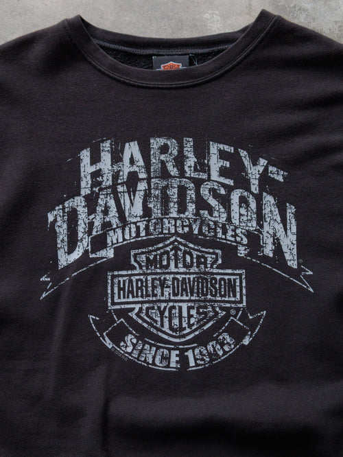 Black Harley-Davidson Pacific Junction Iowa Sweatshirt (XL)
