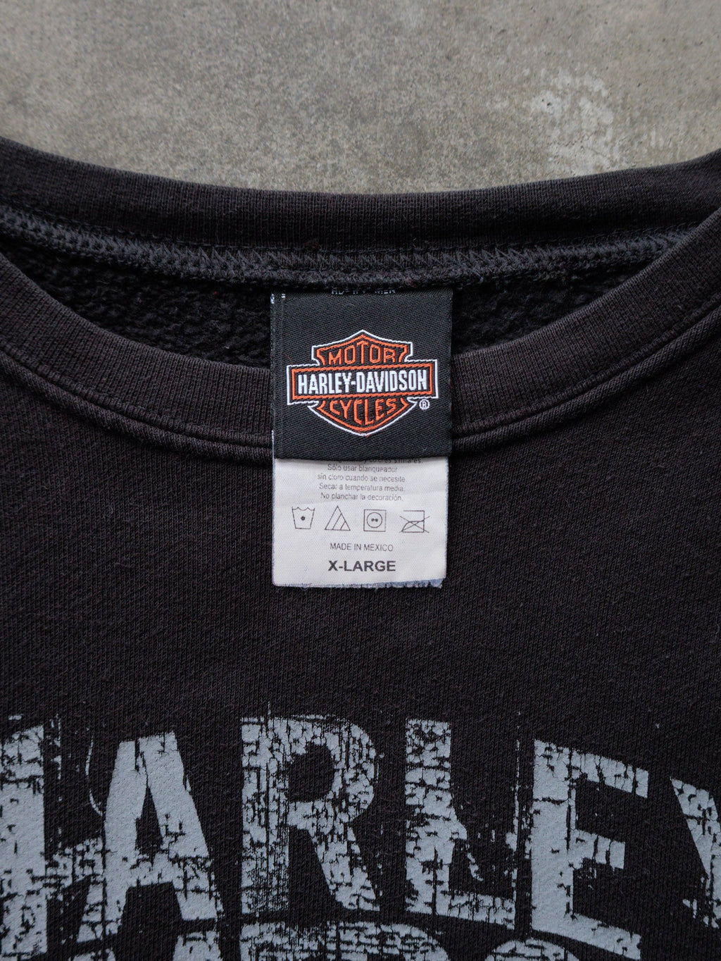 Black Harley-Davidson Pacific Junction Iowa Sweatshirt (XL)
