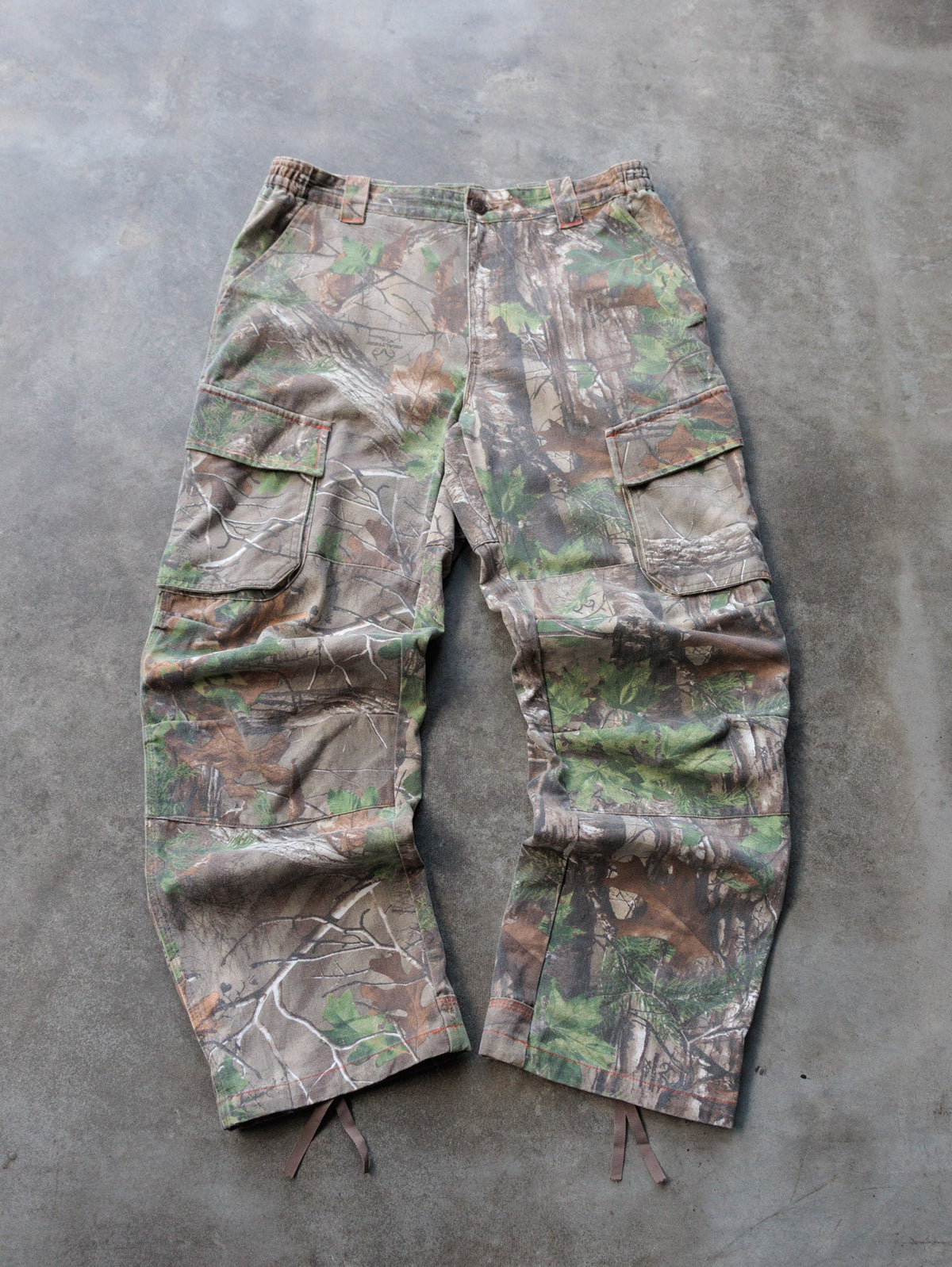 Vintage 00s Brown Realtree Camo RedHead Cargo Pants (W36)