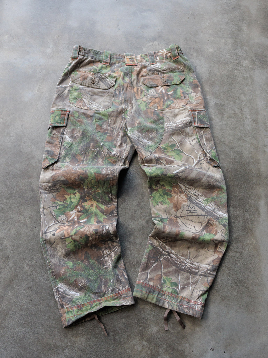 Vintage 00s Brown Realtree Camo RedHead Cargo Pants (W36)