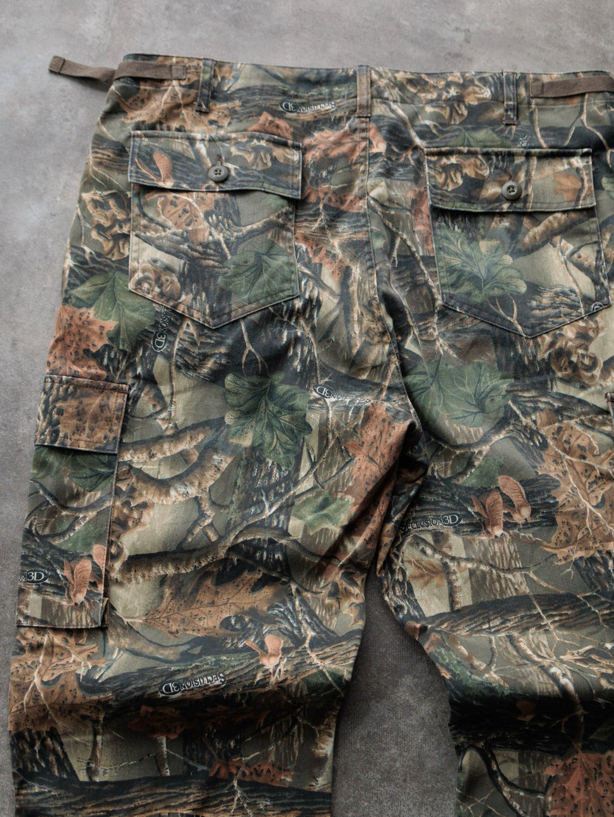 Vintage 00s Brown Seclusion 3D Camo Cabela's Pants (W38)
