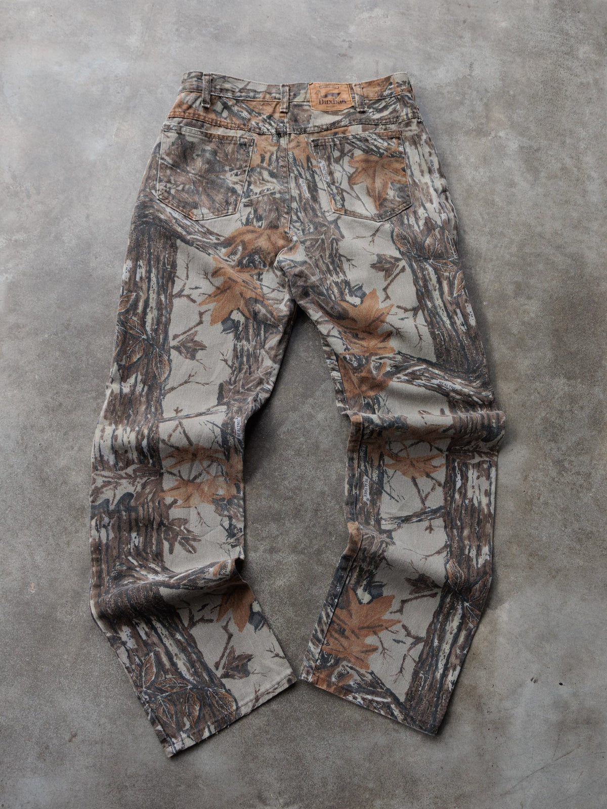 Vintage 90s Brown Realtree Camo Duxbak Pants (W34)