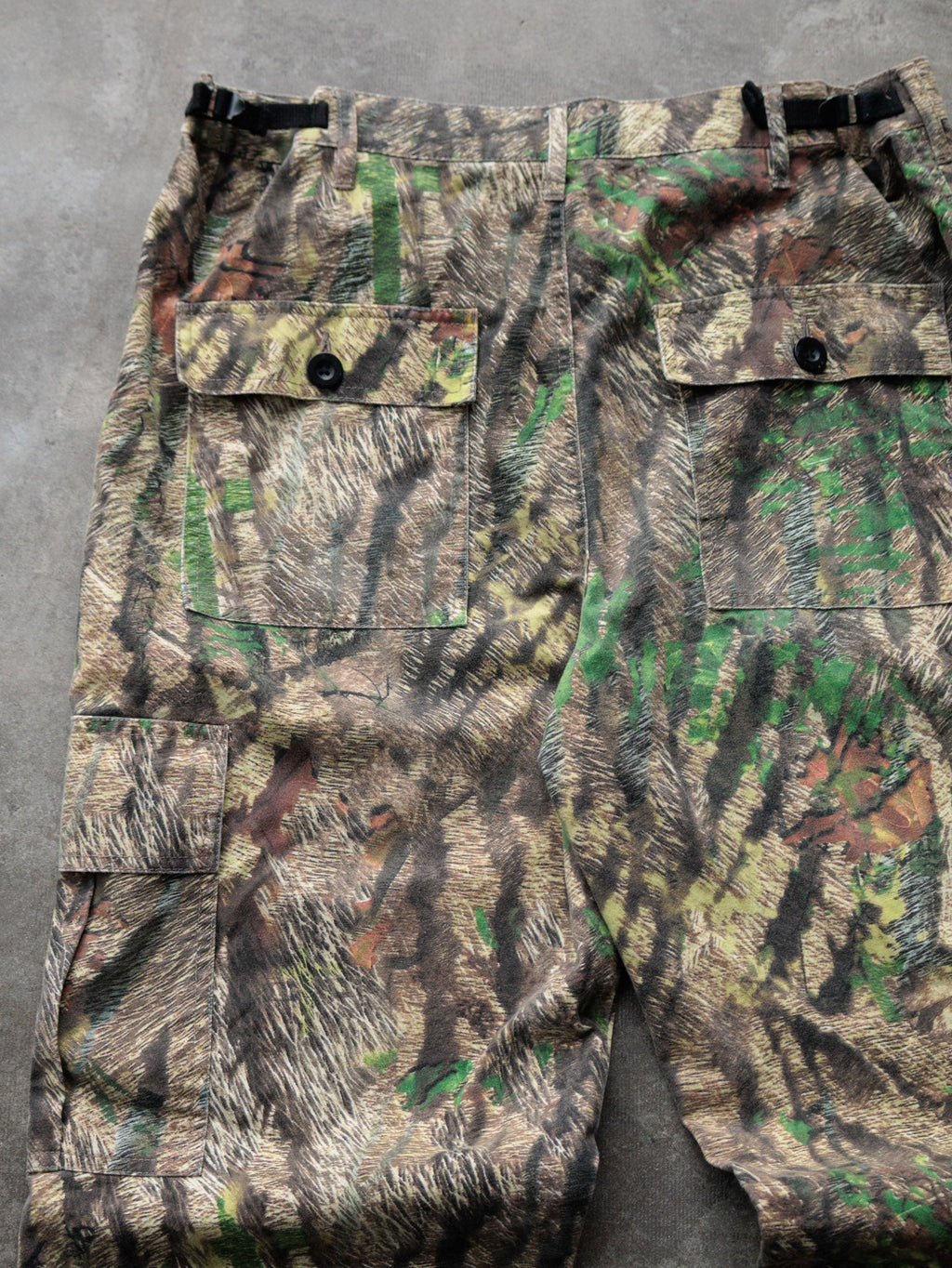 Vintage Brown Crossover Camo Cargo Pants (L)