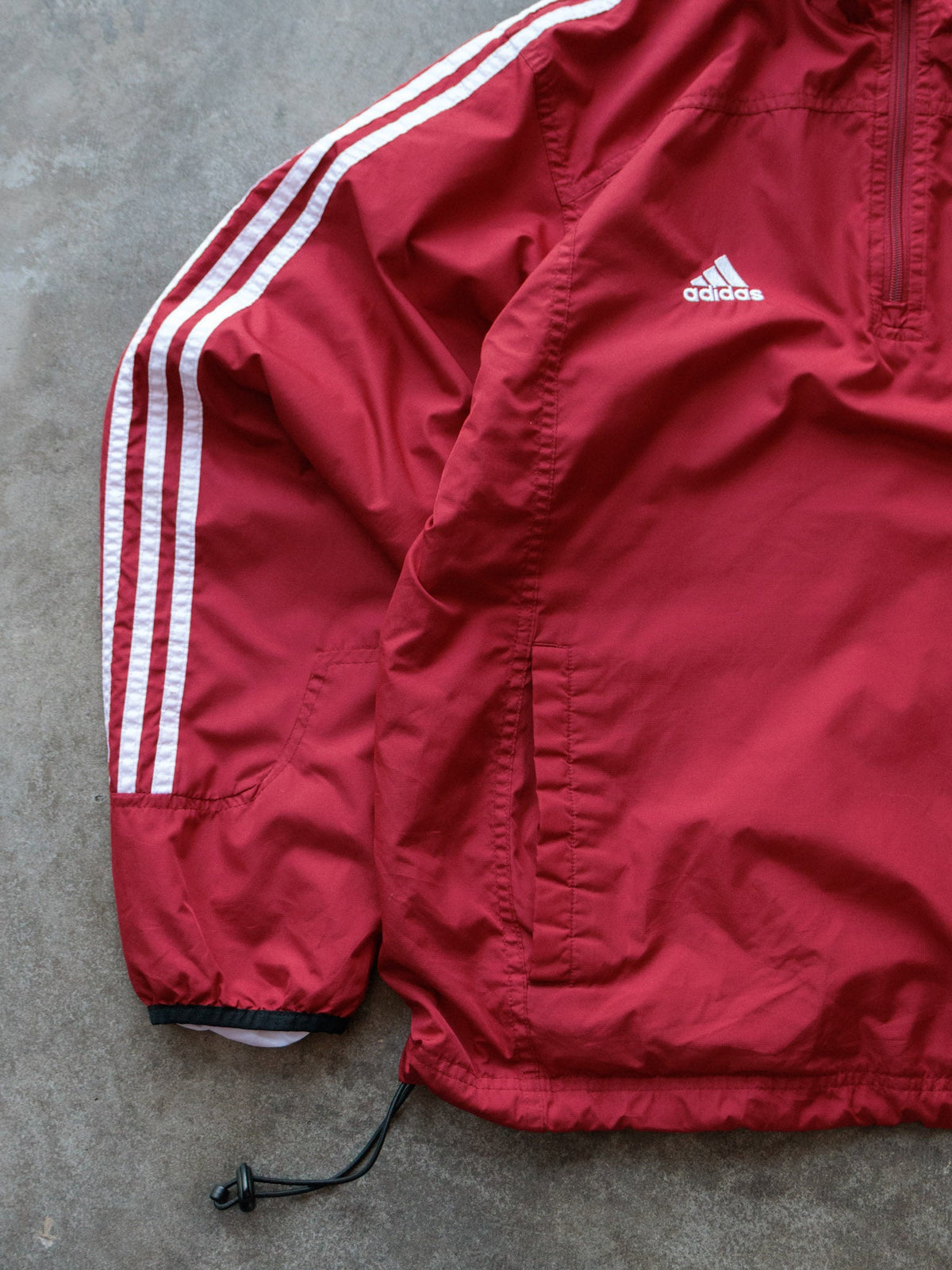 Vintage 00s Red Adidas Indiana Hoosiers Windbreaker (S)