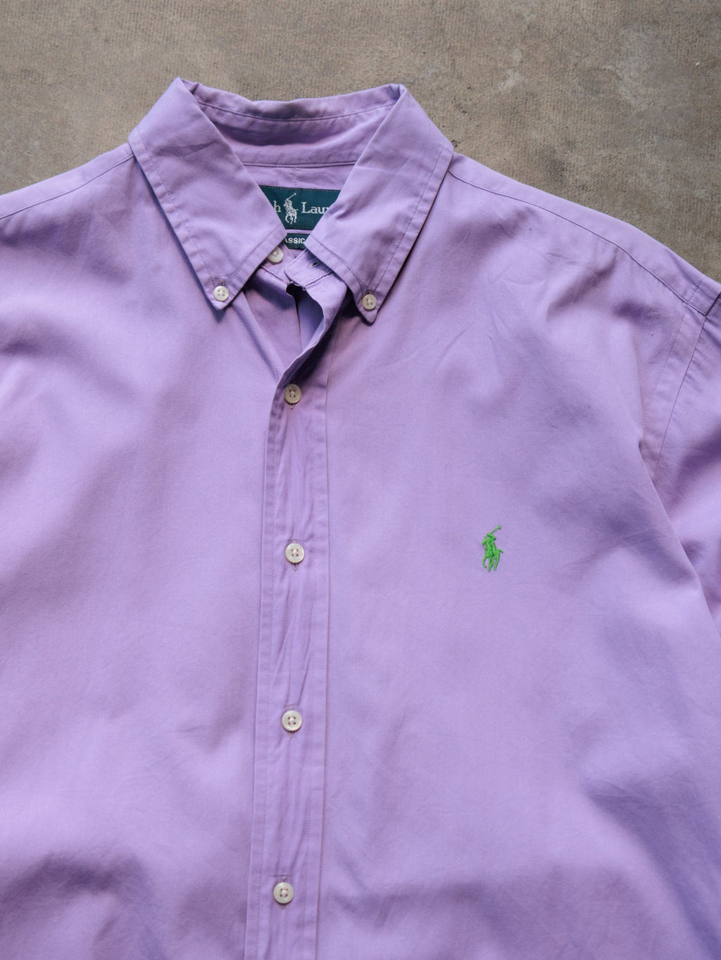 Vintage Purple Ralph Lauren Shirt (M)