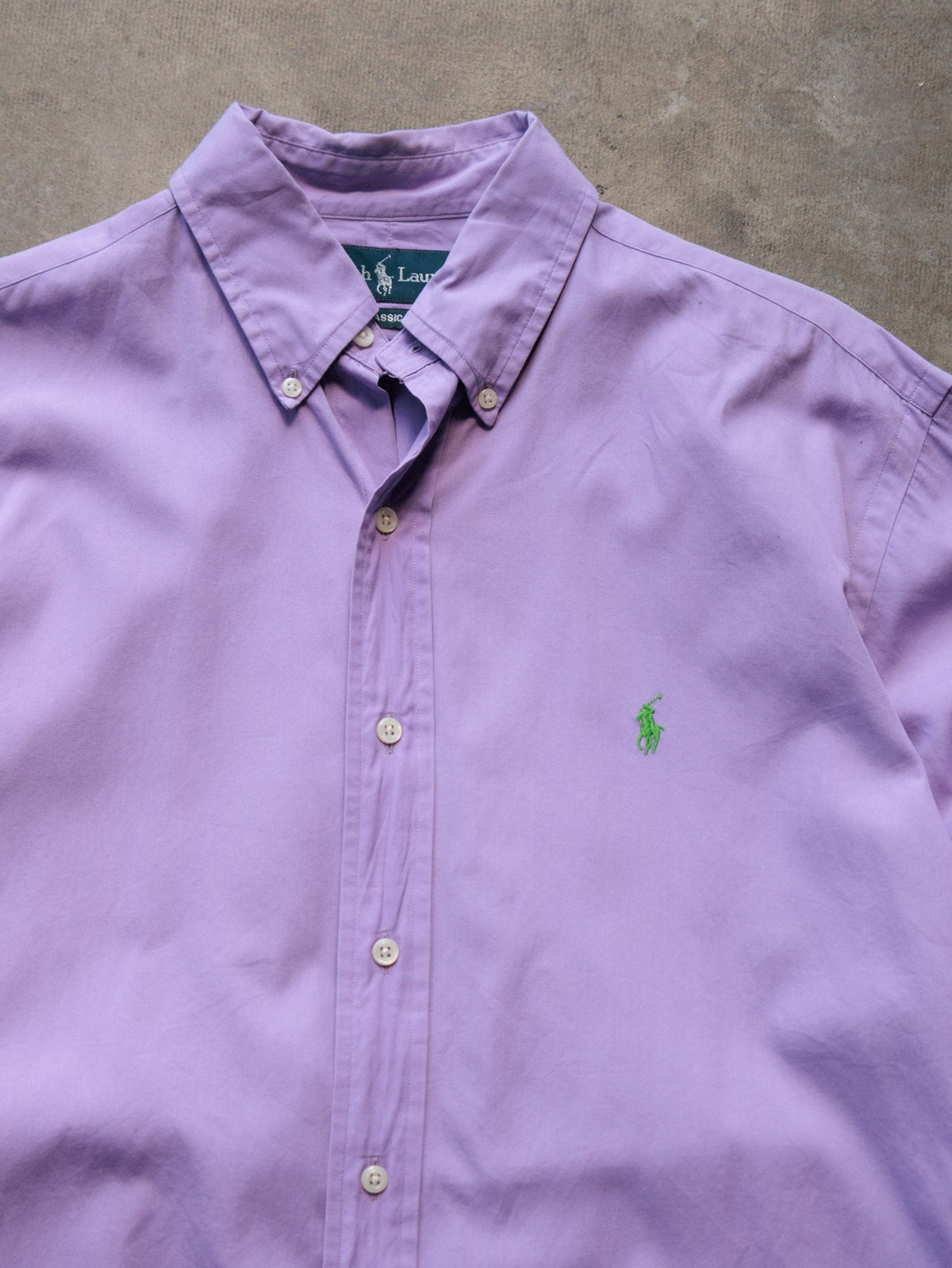 Vintage Purple Ralph Lauren Shirt (M)