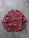 Vintage Red Tartan Ralph Lauren Shirt (L)
