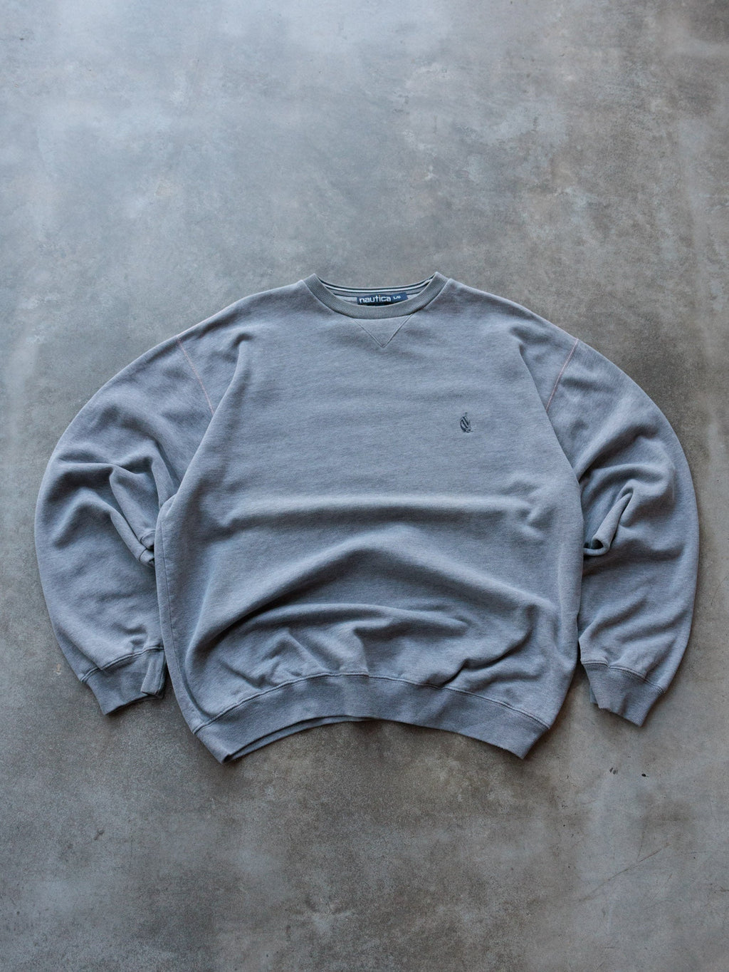 Vintage 90s Grey Nautica Sweatshirt (L)