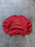Vintage 90s Red Winnie The Pooh Sweatshirt (L)