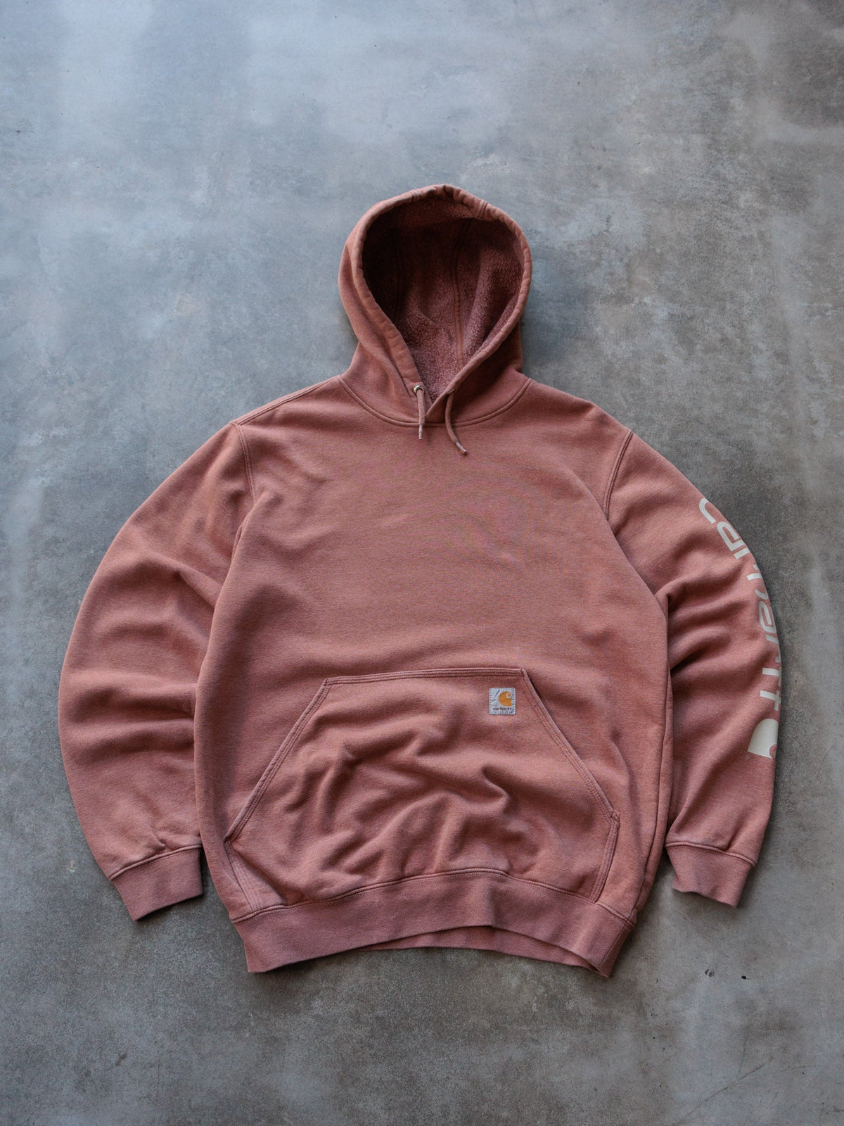 Dusty Pink Carhartt Hoodie (M)