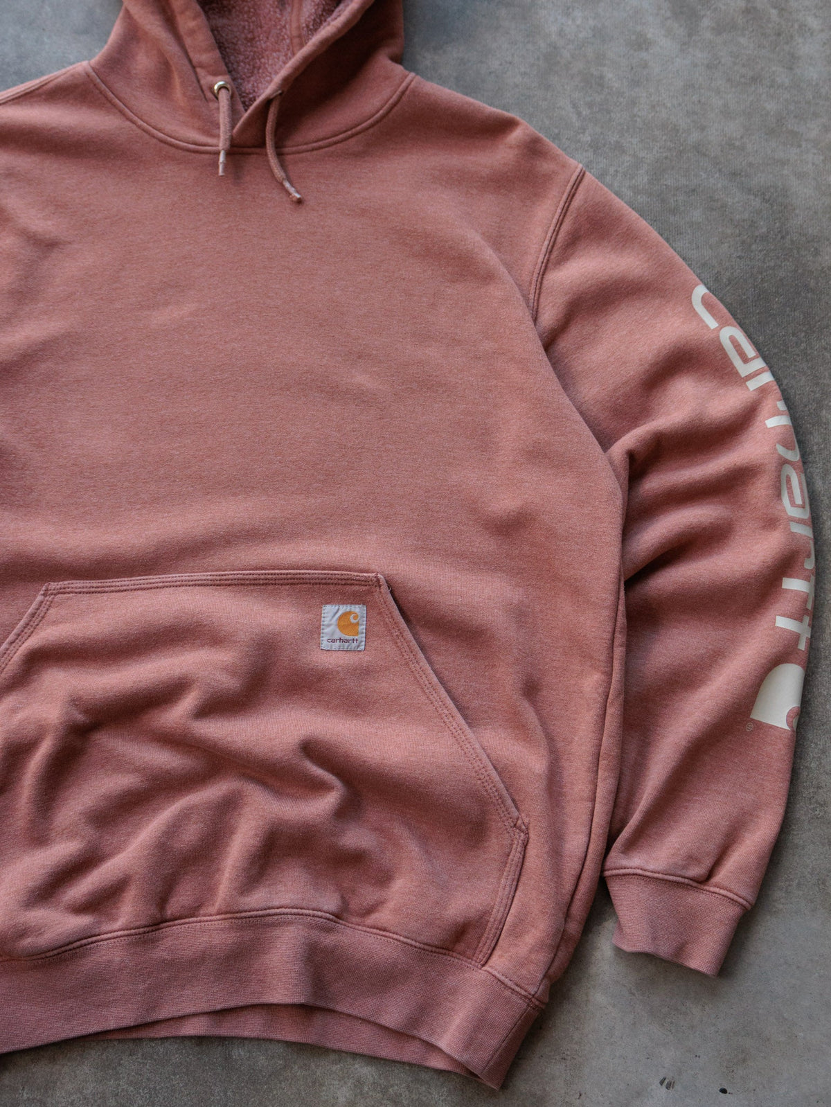 Dusty Pink Carhartt Hoodie (M)