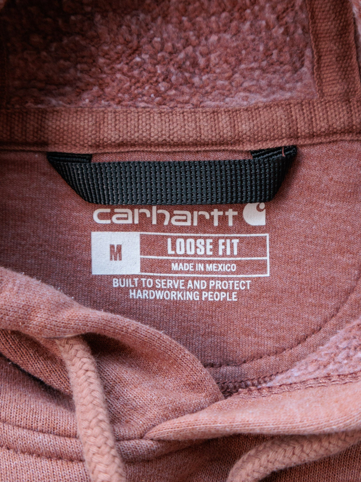 Dusty Pink Carhartt Hoodie (M)