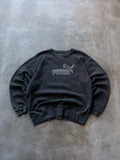 Vintage Black Puma Sweatshirt (M)