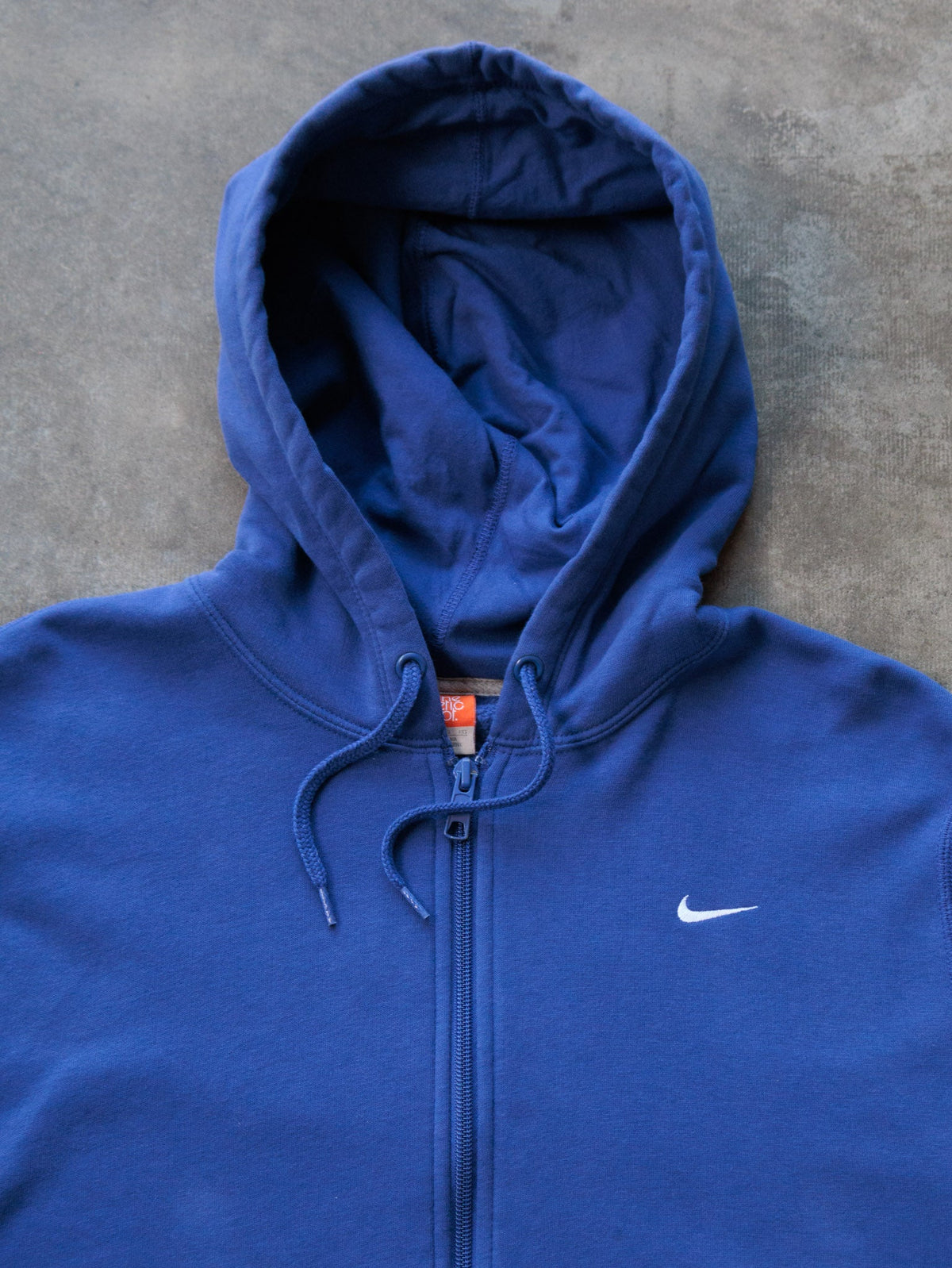 Vintage 00s Blue Nike Full Zip Hoodie (Women's XL)
