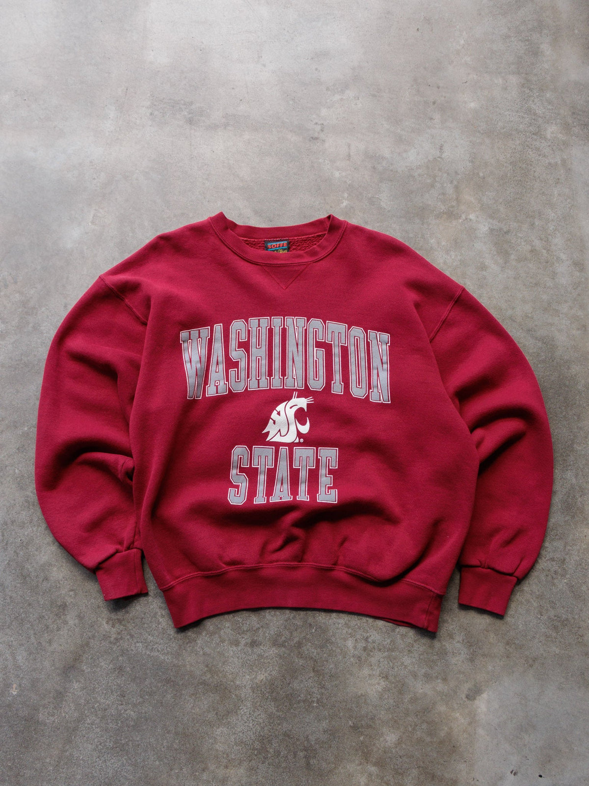 Vintage 90s Red Washington State Sweatshirt (L)
