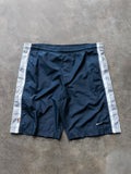 Vintage 00s Navy Nike Swim Shorts (S)