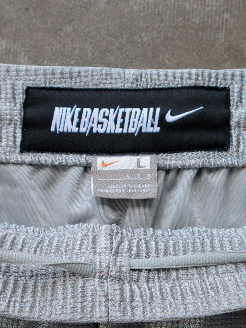 Vintage Grey Nike Basketball Shorts (L)
