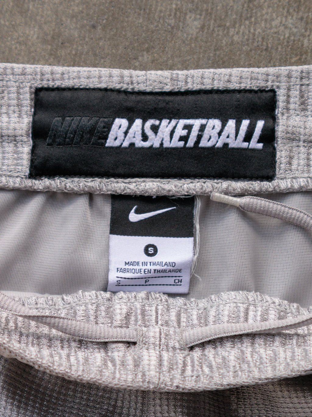 Vintage Grey Nike Basketball Shorts (S)