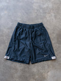 Vintage 00s Navy Nike Shorts (S)