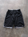 Vintage Black & White Nike Reversible Mesh Basketball Shorts (M)