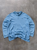 Vintage 00s Blue Polo Golf Ralph Lauren Long Sleeve Polo Shirt (L)