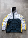 Vintage 90s White Nike Colourblock Jacket (M)