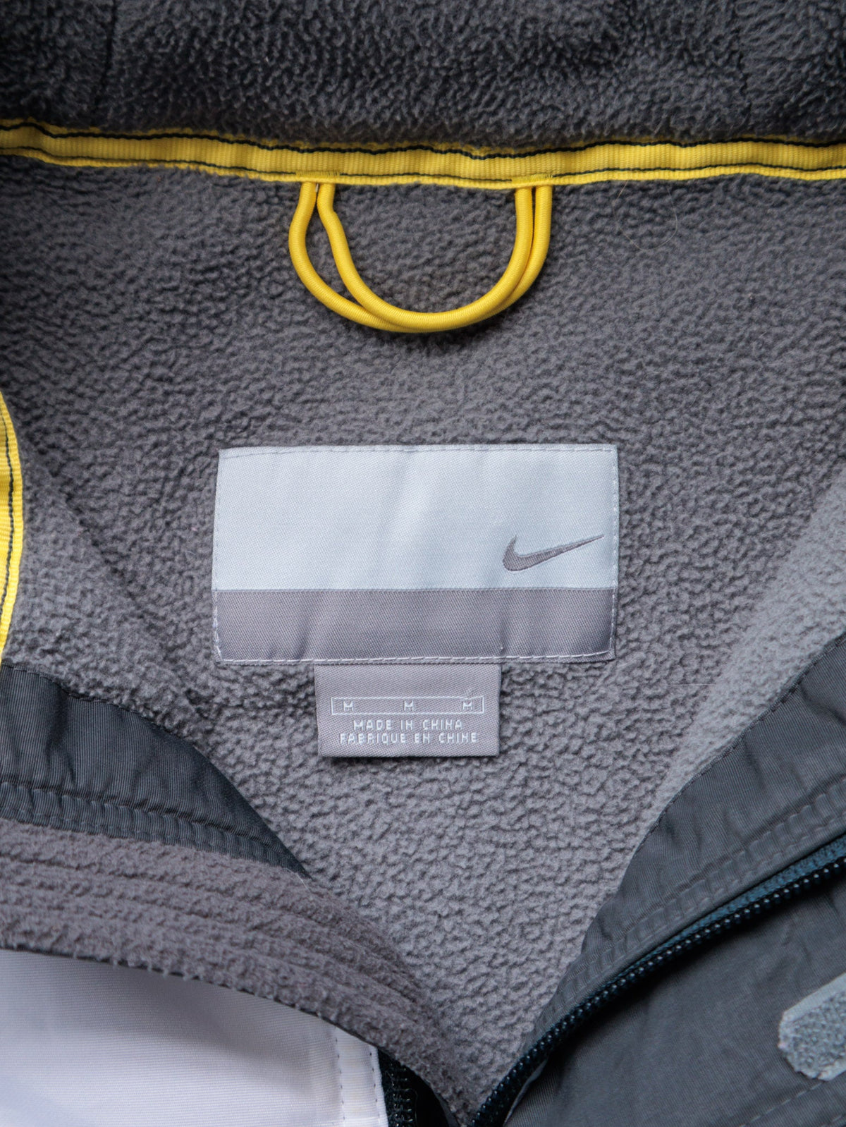 Vintage 90s White Nike Colourblock Jacket (M)