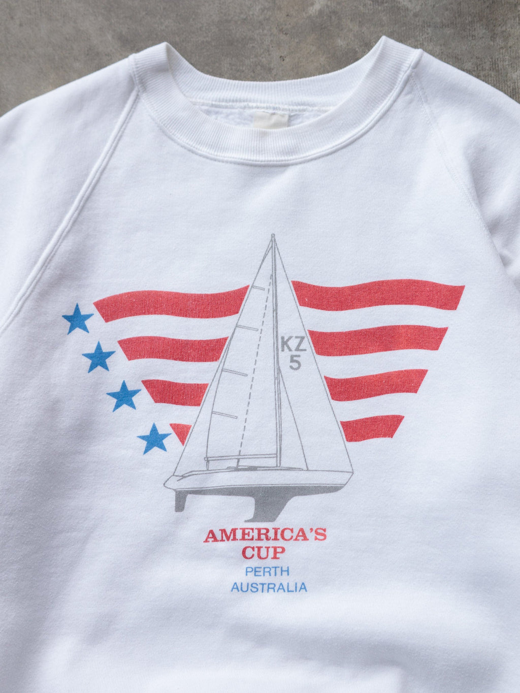Vintage 1987 America's Cup Perth Australia Sweatshirt (M)