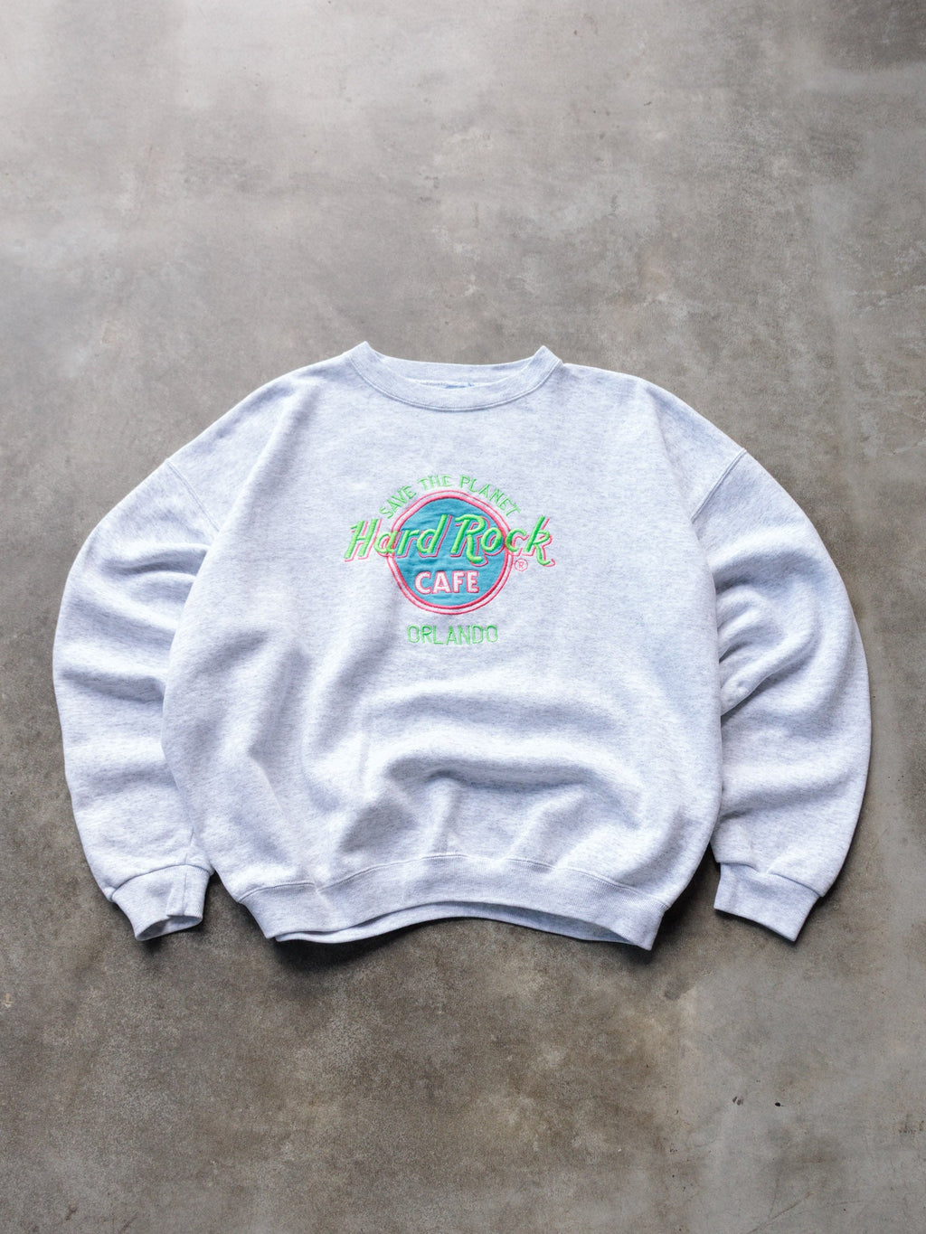 Vintage Grey Hard Rock Cafe Orlando Sweatshirt (2XL)