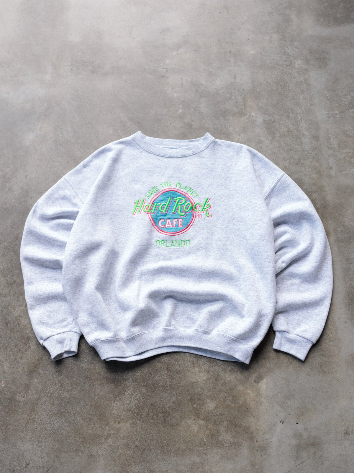 Vintage Grey Hard Rock Cafe Orlando Sweatshirt (2XL)